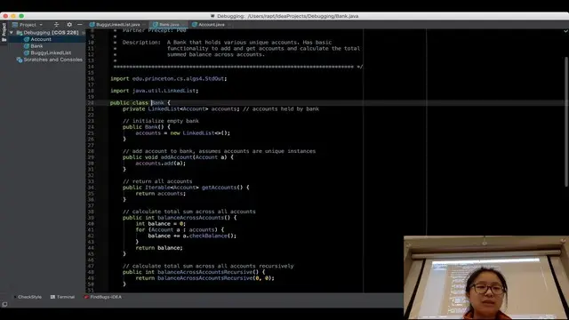 Princeton COS 226: IntelliJ debugging workshop