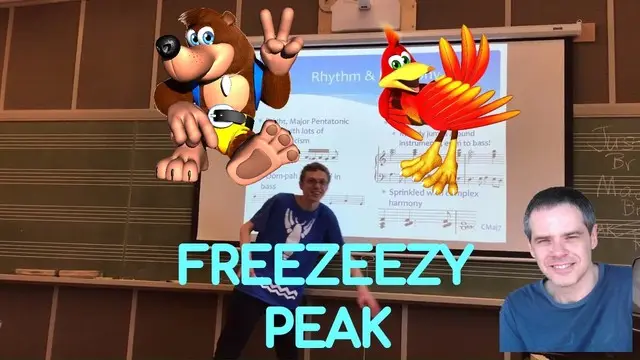 Freezeezy Peak analysis, Music 128V presentation
